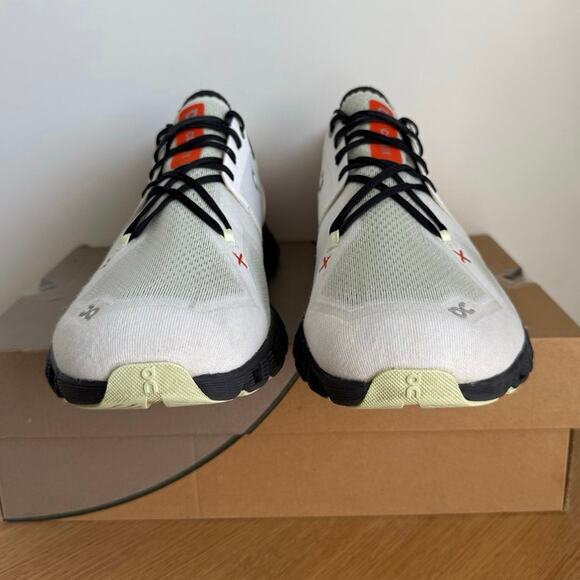 On Cloud X 3 Ivory Flame/White Men Running Sneakers- SZ 12 main image 8
